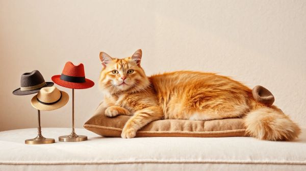 Top 5 chapeaux amusants pour rendre votre chat tendance