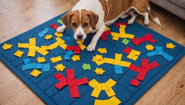 Tapis de fouille chien : des jeux pour un mental épanoui